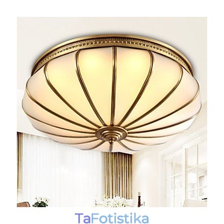 Flush Mount Crystal Μοντέρνο Σύγχρονο Παραδοσιακό Κλασικό Μέταλλο