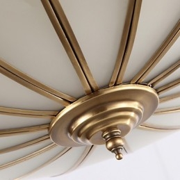 Flush Mount Crystal Μοντέρνο Σύγχρονο Παραδοσιακό Κλασικό Μέταλλο