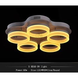 Κομψή σχεδίαση ακρυλικά φωτιστικά οροφής