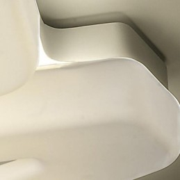 Flush Mount Light Λευκό Ζεστό λευκό φως Μόδα Απλή Μοντέρνα