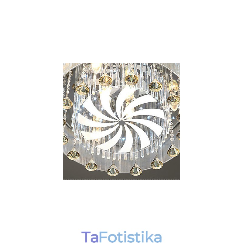 Flush Mount Crystal Modern Contemporary Glass