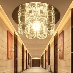 Μοντέρνο Σύγχρονο Crystal Flush Mount