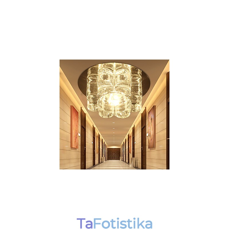 Μοντέρνο Σύγχρονο Crystal Flush Mount