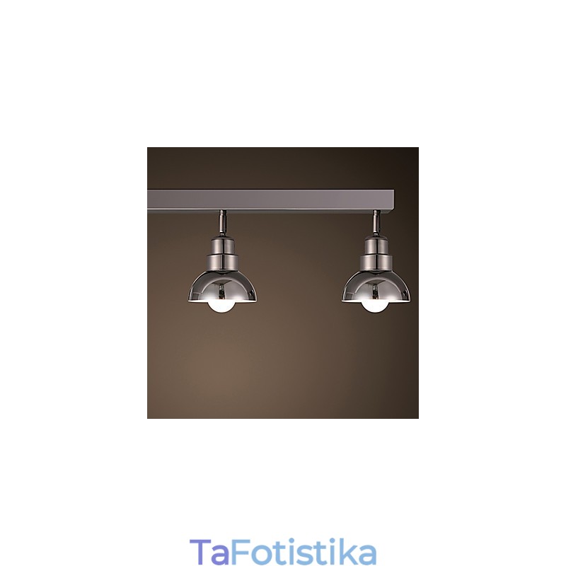 Flush Mount Trinal κεφαλή ελαφρύ λευκό γυάλινο πλαίσιο αλουμινίου Fashion Modern