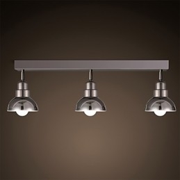 Flush Mount Trinal κεφαλή ελαφρύ λευκό γυάλινο πλαίσιο αλουμινίου Fashion Modern