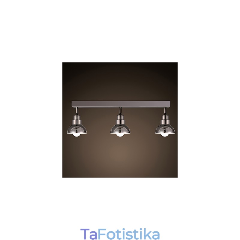 Flush Mount Trinal κεφαλή ελαφρύ λευκό γυάλινο πλαίσιο αλουμινίου Fashion Modern