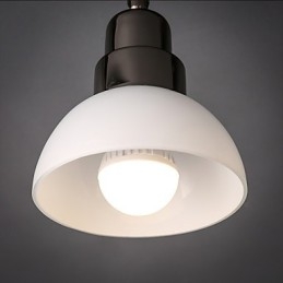 Flush Mount Trinal κεφαλή ελαφρύ λευκό γυάλινο πλαίσιο αλουμινίου Fashion Modern