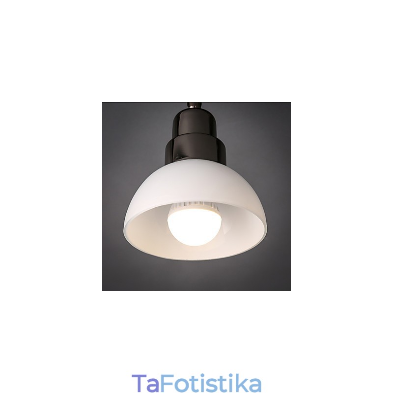 Flush Mount Trinal κεφαλή ελαφρύ λευκό γυάλινο πλαίσιο αλουμινίου Fashion Modern