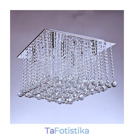 Flush Mount Crystal Modern Contemporary Metal Flush Mount Crystal Modern Contemporary Metal
