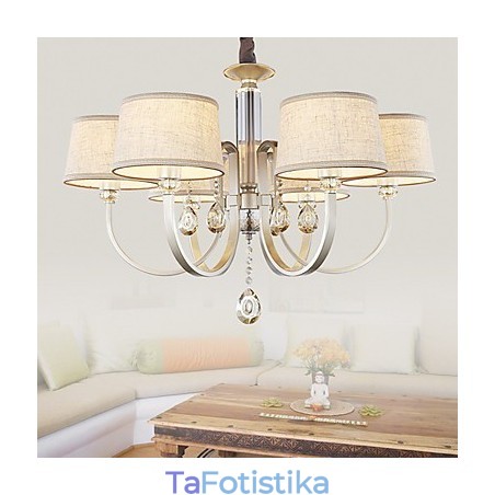Country Crystal Painting Μεταλλικός Πολυέλαιος Country Crystal Painting Μεταλλικός Πολυέλαιος