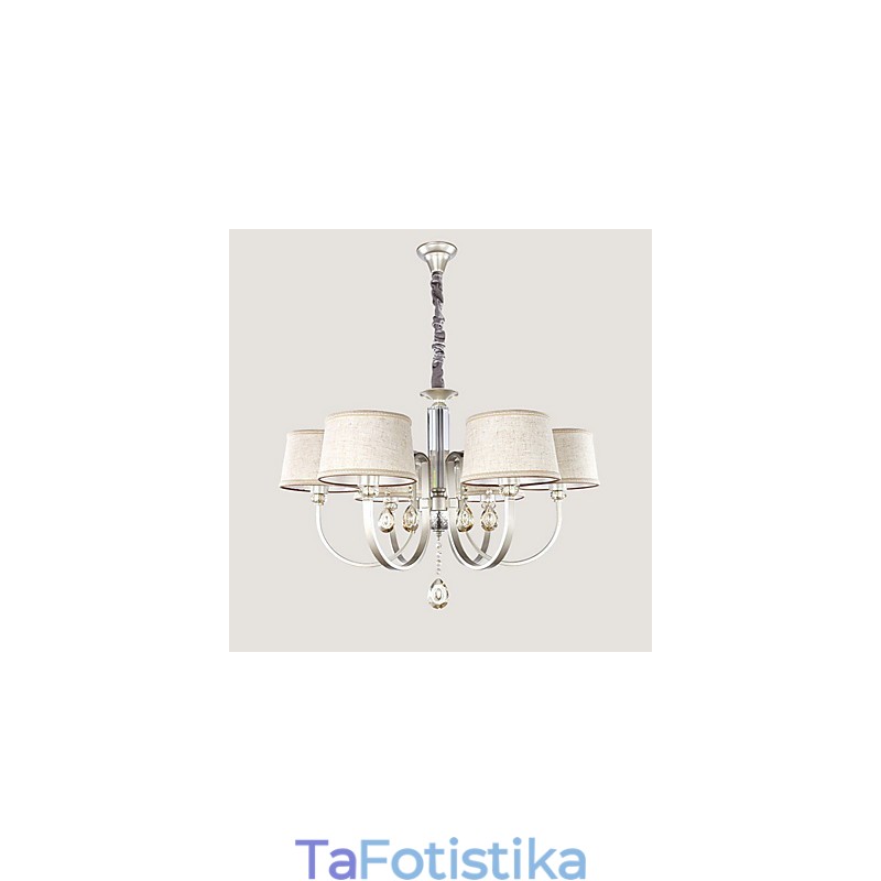 Country Crystal Painting Μεταλλικός Πολυέλαιος