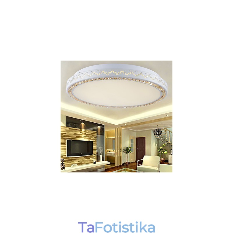 90~265V Flush Mount Crystal Modern Contemporary Metal Metal