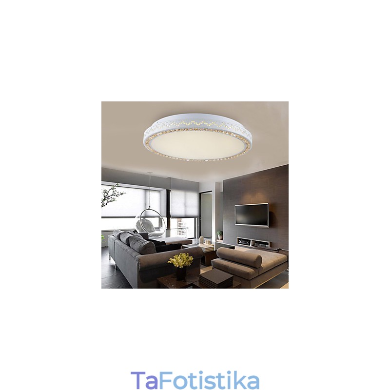 90~265V Flush Mount Crystal Modern Contemporary Metal Metal