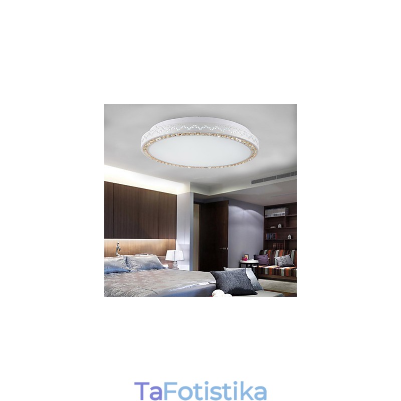 90~265V Flush Mount Crystal Modern Contemporary Metal Metal