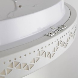 90~265V Flush Mount Crystal Modern Contemporary Metal Metal