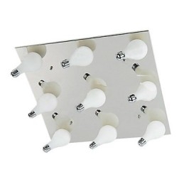 Μοντέρνο Flush Mount με 9 φώτα σε τετράγωνο (G4 Bulb Base)
