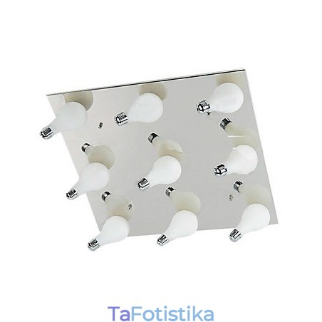Μοντέρνο Flush Mount με 9 φώτα σε τετράγωνο (G4 Bulb Base) Μοντέρνο Flush Mount με 9 φώτα σε τετράγωνο (G4 Bulb Base)