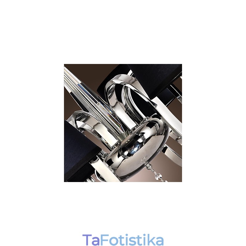 Τραπεζαρία με μοντέρνο παραδοσιακό κλασικό ρουστίκ Lodge Vintage Island με μεταλλικό πολυέλαιο χρωμίου