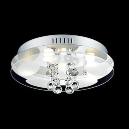 Φώτα πορείας Crystal Modern Contemporary Metal