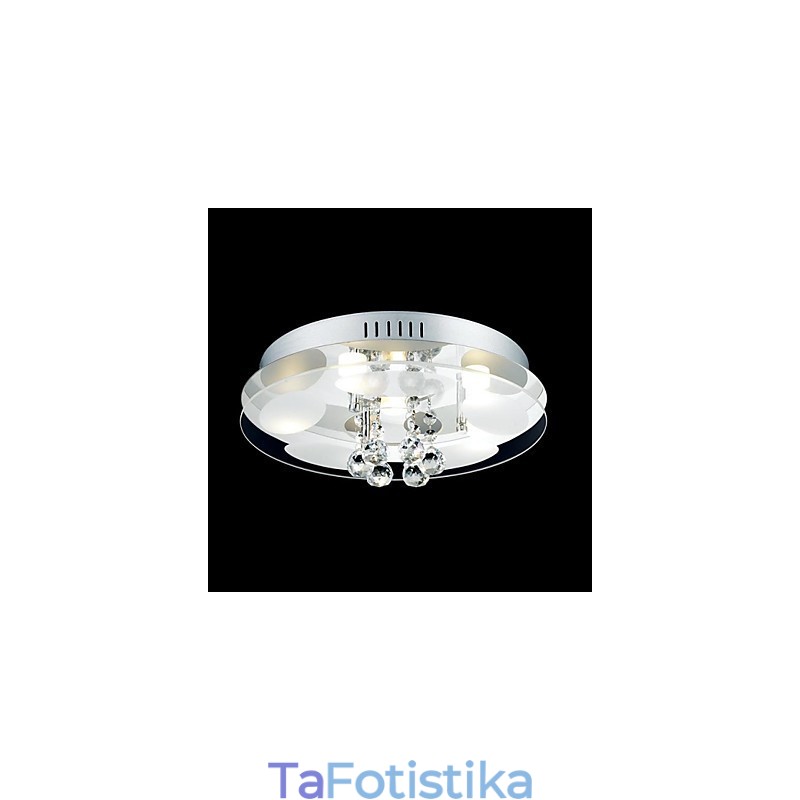 Φώτα πορείας Crystal Modern Contemporary Metal