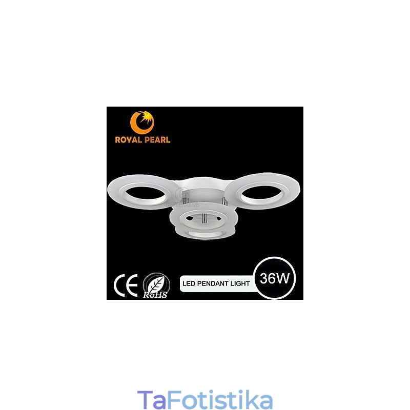 Μοντέρνο κρεμαστό φωτιστικό τεσσάρων κεφαλών ακρυλικό κυκλικό φως