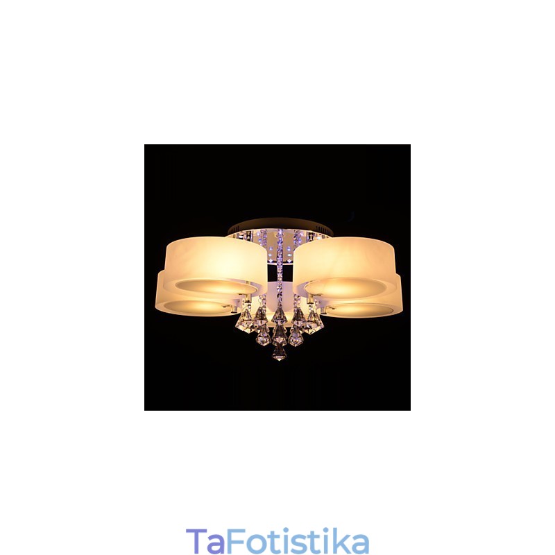 Τηλεχειριστήριο Flush Mount Crystal Included Modern Contemporary