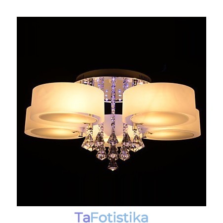 Τηλεχειριστήριο Flush Mount Crystal Included Modern Contemporary Τηλεχειριστήριο Flush Mount Crystal Included Modern Contemporary