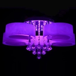 Τηλεχειριστήριο Flush Mount Crystal Included Modern Contemporary