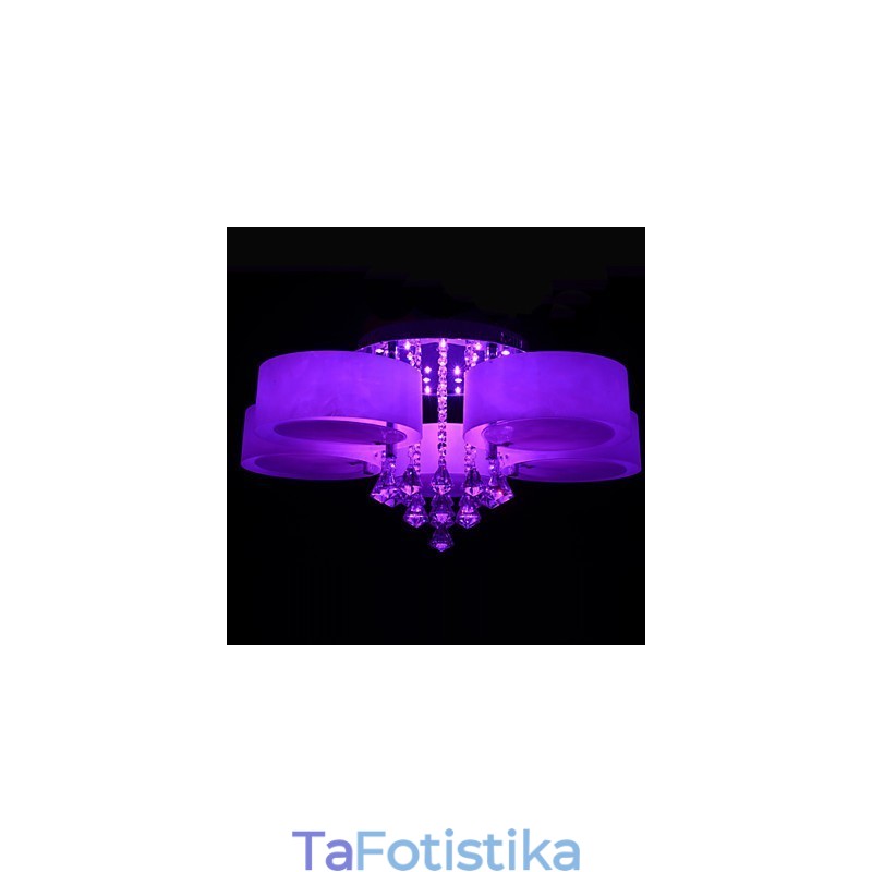 Τηλεχειριστήριο Flush Mount Crystal Included Modern Contemporary
