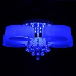 Τηλεχειριστήριο Flush Mount Crystal Included Modern Contemporary