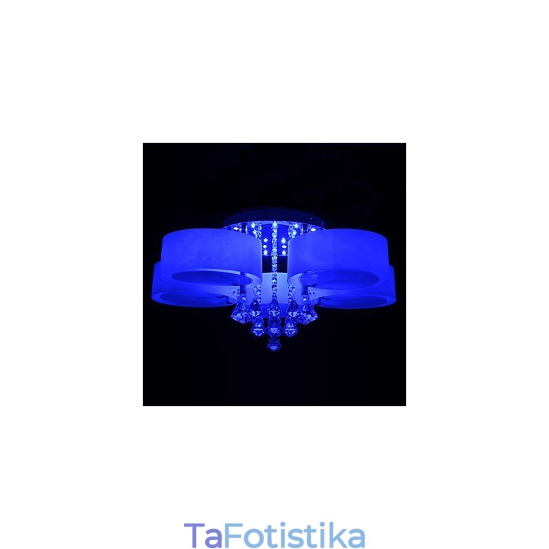 Τηλεχειριστήριο Flush Mount Crystal Included Modern Contemporary