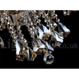 Κρεμαστό κονιάκ Κρυστάλλινο Χρώμα Ανοιχτό Κρυστάλλινο Μοντέρνο Σύγχρονο Παραδοσιακό Κλασικό Ρετρό Φανάρι Χώρα