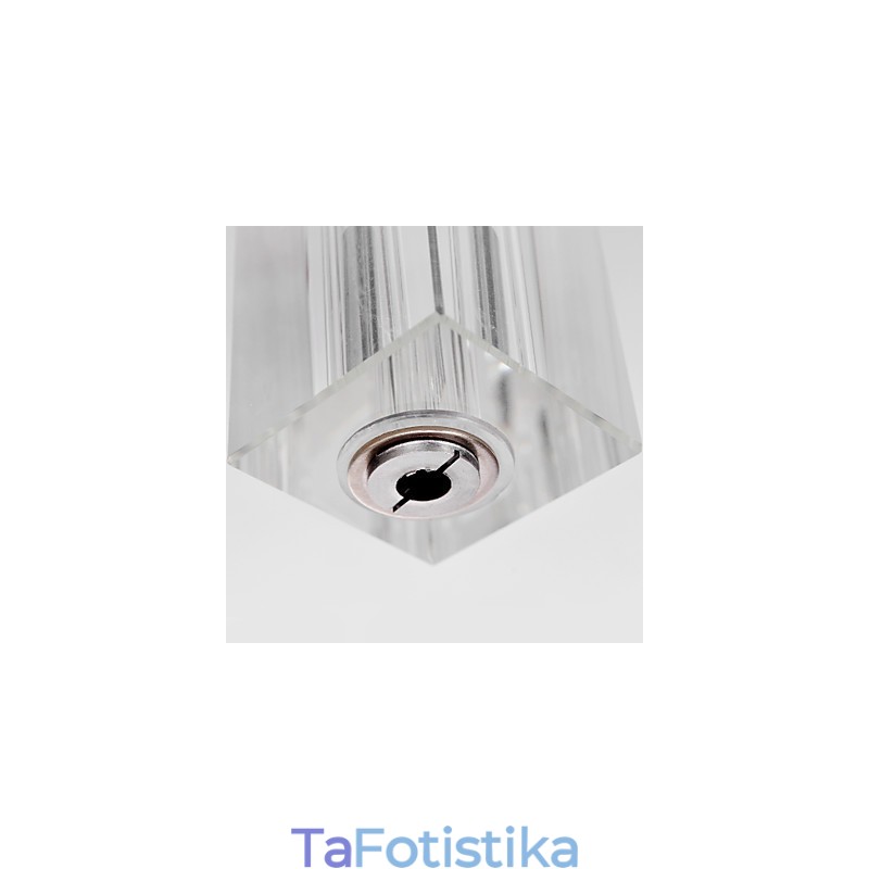 Μοντέρνο μοντέρνο κρεμαστό φως Island Crystal Chrome Metal Light