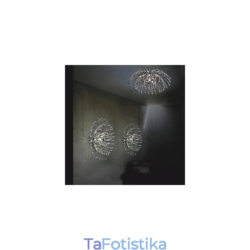 Φωτιστικά οροφής από χρυσάνθεμο τοίχου Reative Spider Plating Taiwan