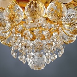 Μοντέρνα βάση Crystal Flush με 5 φώτα
