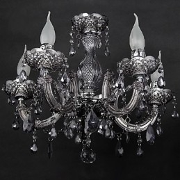 Μοντέρνο Σύγχρονο Crystal Metal Flush Mount
