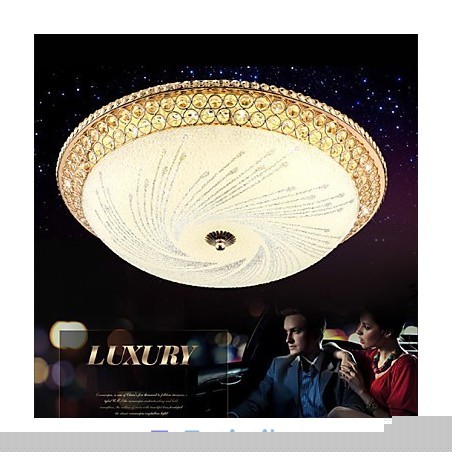 Μοντέρνο Luxury Crystal Light Absorb Dome Light SMD Διπλό Χρώμα Διάμετρος 50CM Μοντέρνο Luxury Crystal Light Absorb Dome Light SMD Διπλό Χρώμα Διάμετρος 50CM