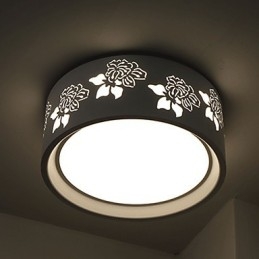 Light Flush Mount Μοντέρνο Σύγχρονο Φωτιστικό Οροφής Μεταλλικό