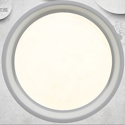 Light Flush Mount Μοντέρνο Σύγχρονο Φωτιστικό Οροφής Μεταλλικό