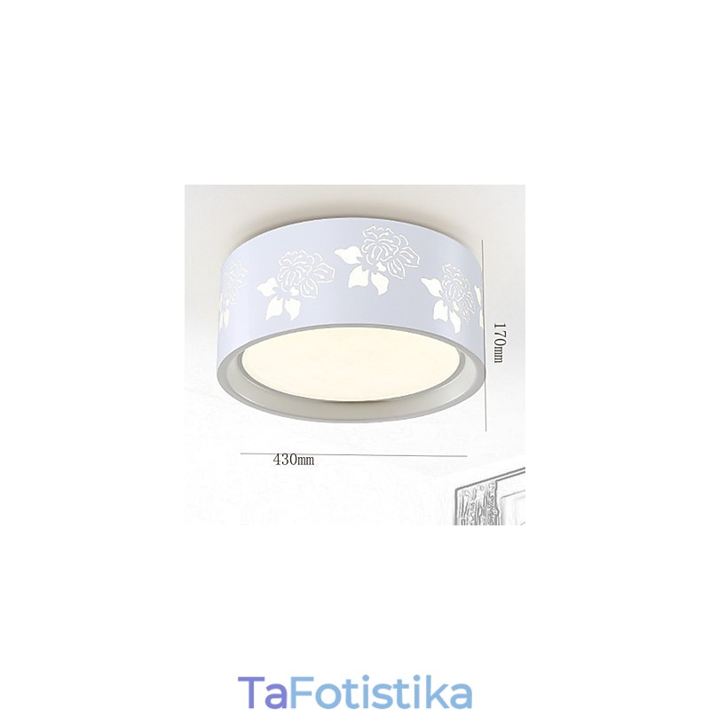 Light Flush Mount Μοντέρνο Σύγχρονο Φωτιστικό Οροφής Μεταλλικό