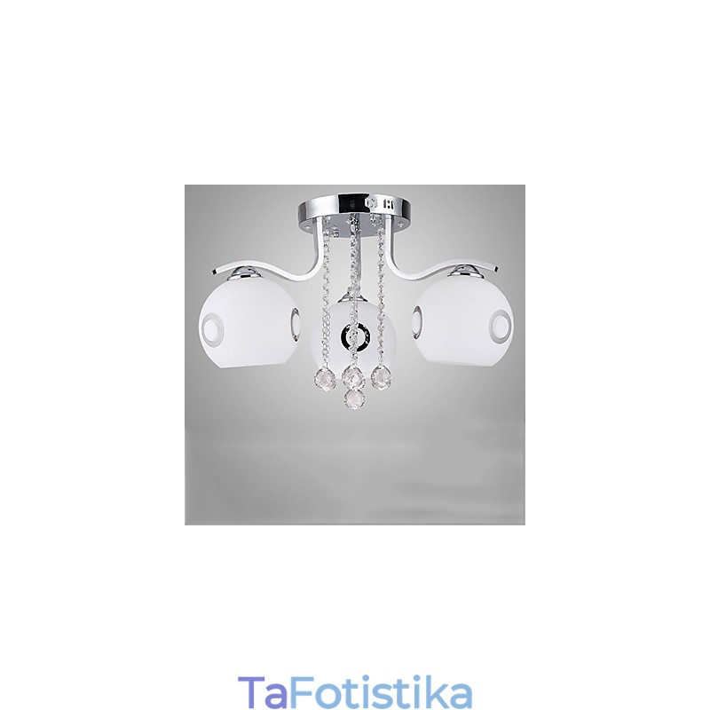 Flush Mount Crystal Modern Contemporary Glass