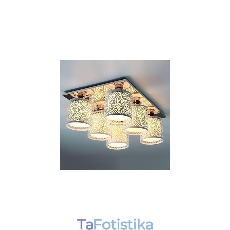 Σύγχρονη Σύγχρονη Ζωγραφική Metal Flush Mount