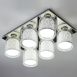 Σύγχρονη Σύγχρονη Ζωγραφική Metal Flush Mount