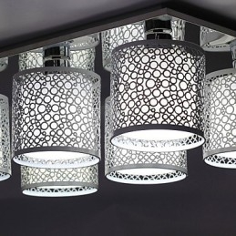 Σύγχρονη Σύγχρονη Ζωγραφική Metal Flush Mount