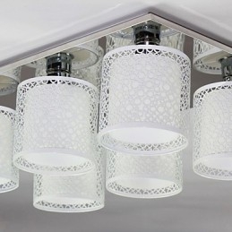 Σύγχρονη Σύγχρονη Ζωγραφική Metal Flush Mount