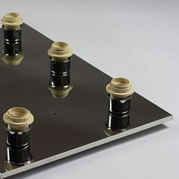 Σύγχρονη Σύγχρονη Ζωγραφική Metal Flush Mount