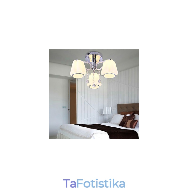 Flush Mount Crystal Modern Contemporary Glass
