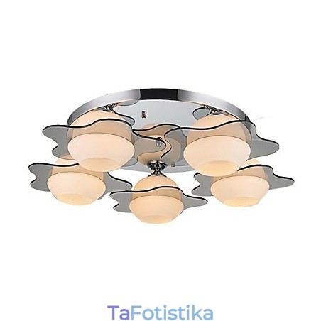 Μοντέρνο Φωτιστικό Οροφής Flush Mount 5 Lights Contemporary Metal Μοντέρνο Φωτιστικό Οροφής Flush Mount 5 Lights Contemporary Metal