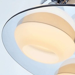 Μοντέρνο Φωτιστικό Οροφής Flush Mount 5 Lights Contemporary Metal