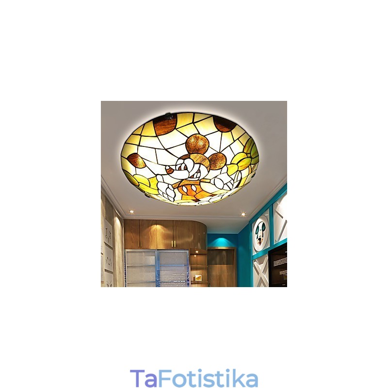 The Mediterranean Dome Light Sweet Children Mickey Mouse Dome Light 40 cm σε διάμετρο